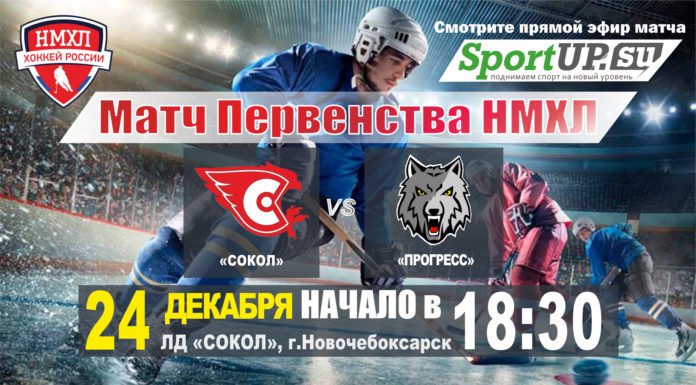 ПРЯМОЙ ЭФИР. Первенство НМХЛ. МХК «СОКОЛ» — МХК «ПРОГРЕСС» (24.12.2020)